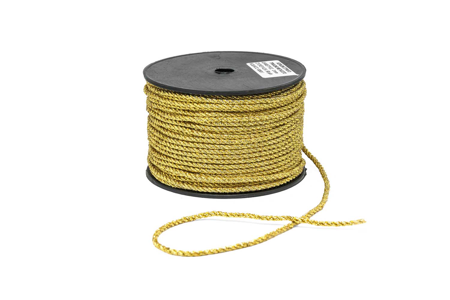 Κορδόνι Στριφτό Τρίκλωνο Μεταξωτό Χρυχό 3mm