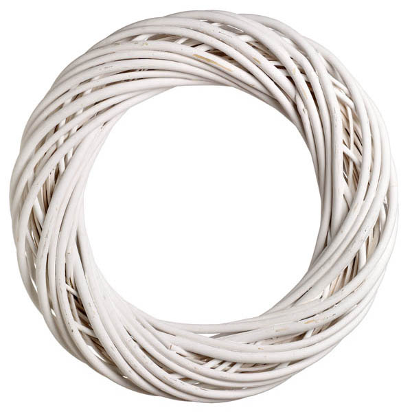 ΣΤΕΦΑΝΙ ΒΕΡΓΙΝΟ ΛΕΥΚΟ 40Χ8CΜ