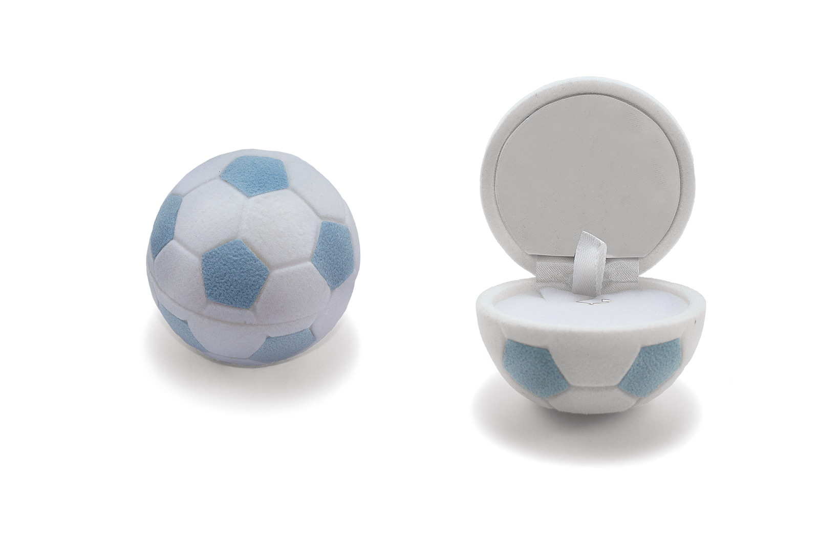 Βελούδινο Κουτί, Σχέδιο Λευκή-Γαλάζια Μπάλα